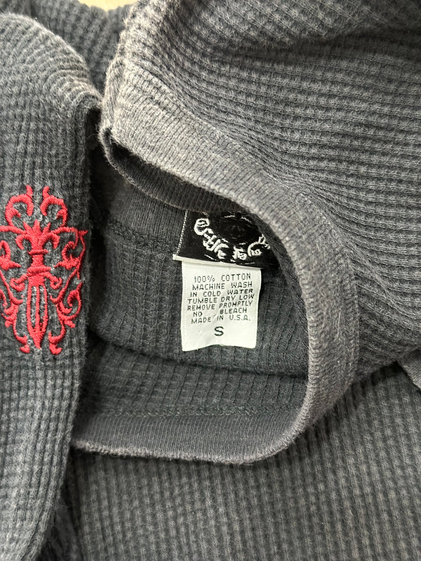 Vintage Chrome Hearts Fuck You Thermal