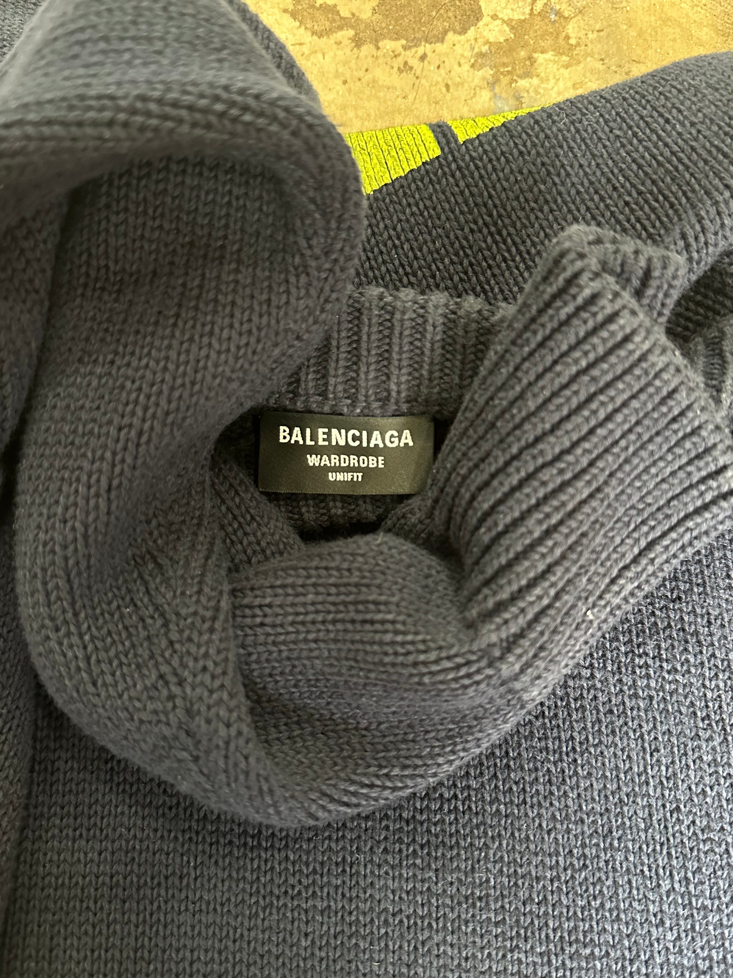 Balenciaga AW21 FBI Knit