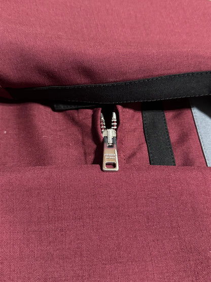 Prada SS18 Wool Maroon Jacket