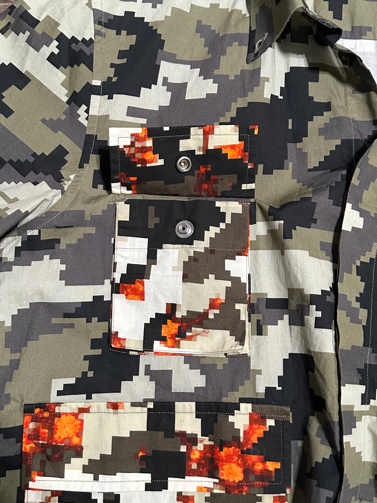 Givenchy Digital Explosion Longsleeve Shirt