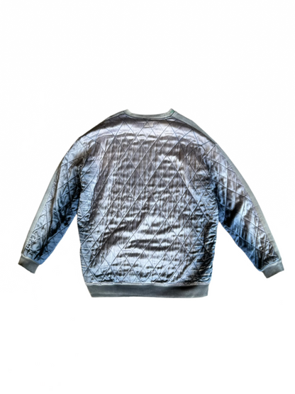 Kapital Embroidered Back Quilt Sweatshirt