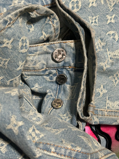 Louis Vuitton SS22 Graffiti Monogram Denim