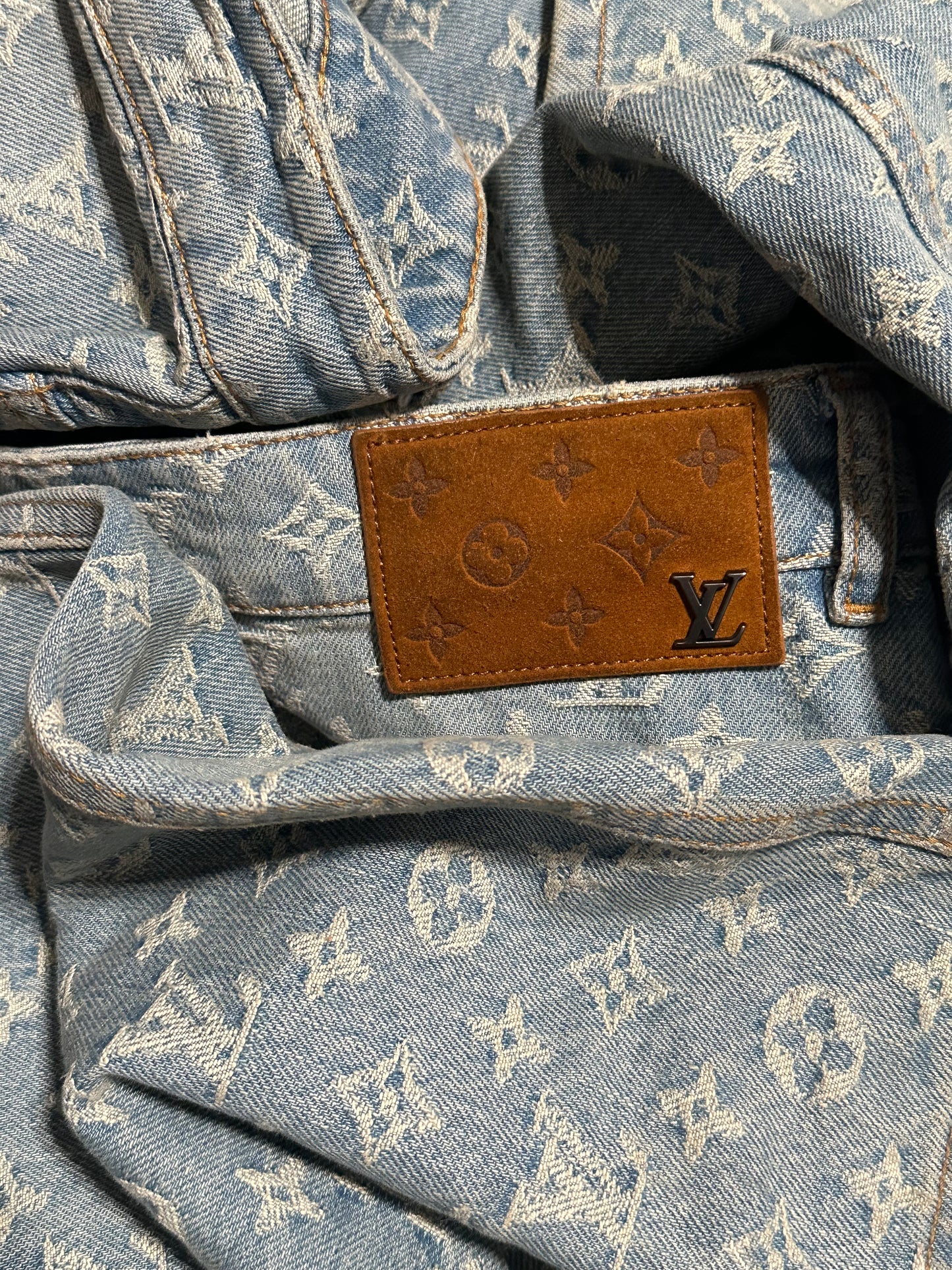 Louis Vuitton SS22 Graffiti Monogram Denim