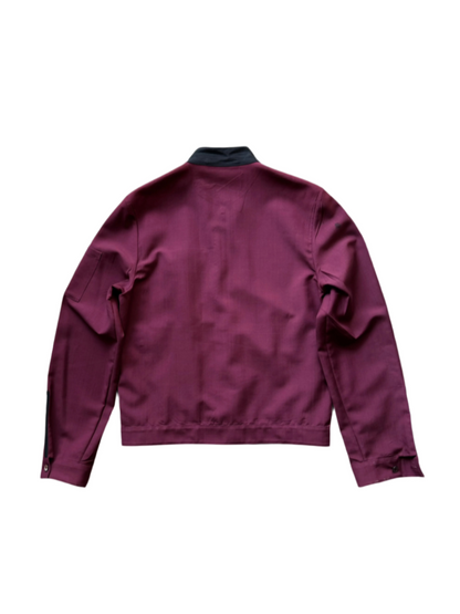 Prada SS18 Wool Maroon Jacket